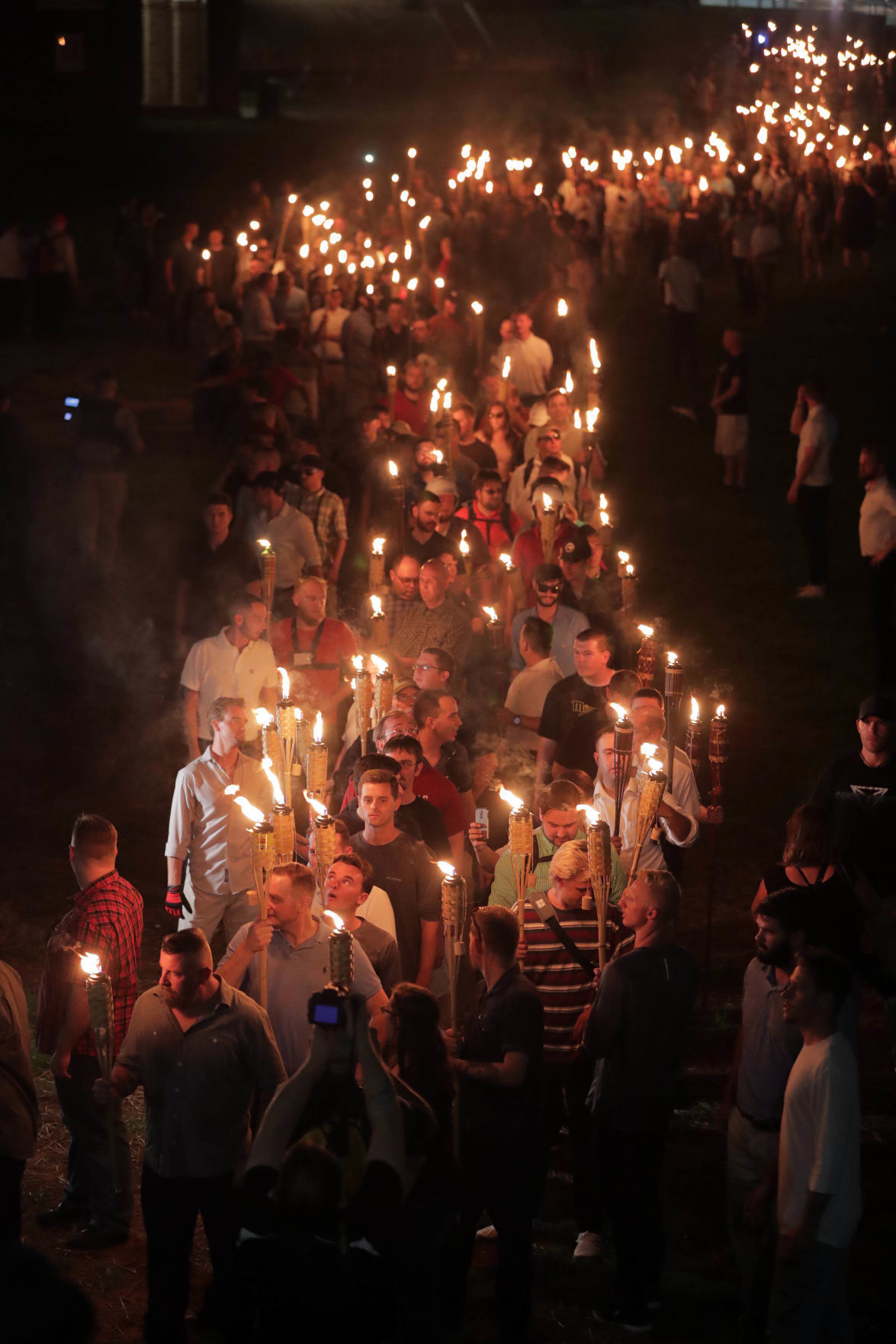 A look back: Charlottesville, Aug. 11, 2017